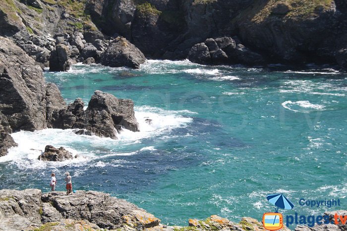 Wild coast in Belle Ile - Brittany