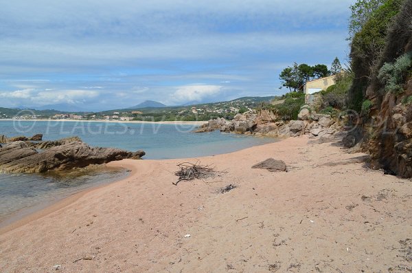 Photo de la crique d'Agosta à Pietrosella (Corse)