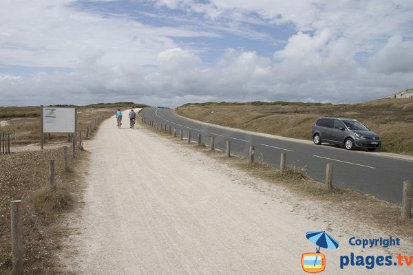 Parking of Amoureux cove - Guidel