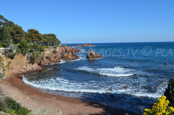 Photo of Baumette beach in Agay - France