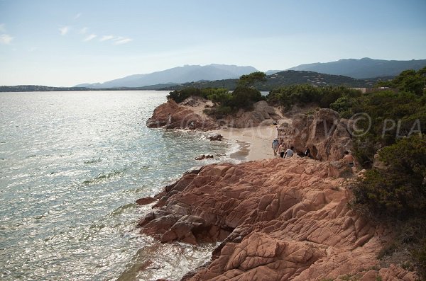 Photo of Benedettu cove in Lecci - Corsica