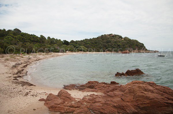 Photo de la crique de Benedettu à Lecci - Corse