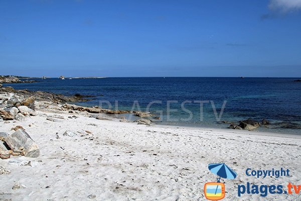 crique de Bezinog dans le Finistère - Plouguerneau