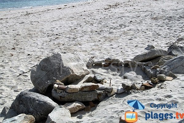 Crique secrète à Plouguerneau - Finistère