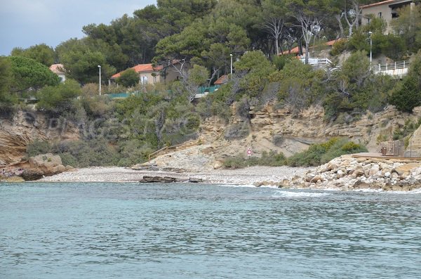 Bramaraou cove in Saint-Cyr