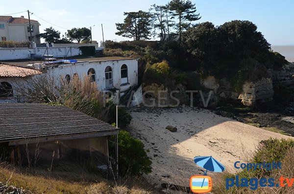 Corniche cove in St Georges de Didonne