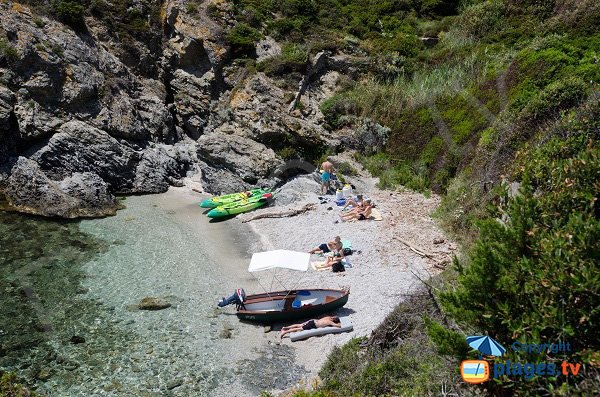 Plage à proximité de la Tour Marine de l'ile des Embiez