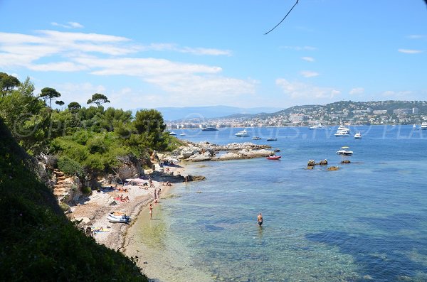 Crimée cove - Lerins island in France