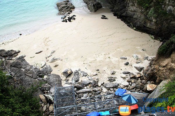 Crique à côté de la plage de Trez Hir - Plougonvelin