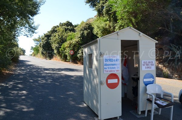 Booth of the Douane creek - Ramatuelle