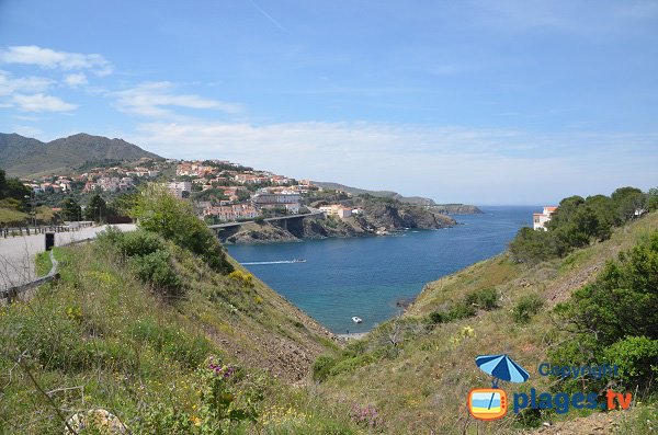 Foto della cala El Canu - Cerbère - Francia