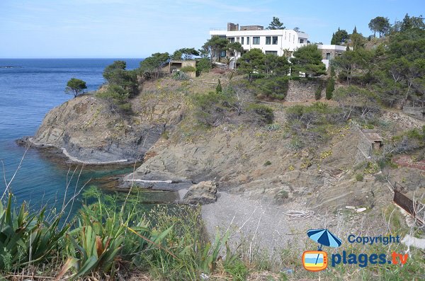 Cala a Cerbère in Francia