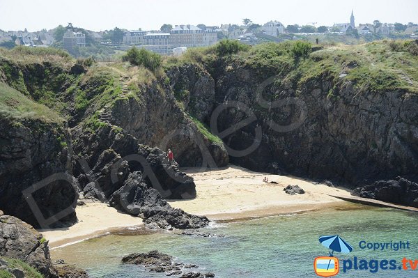 Photo de la crique du Fort de la Varde à Saint Malo