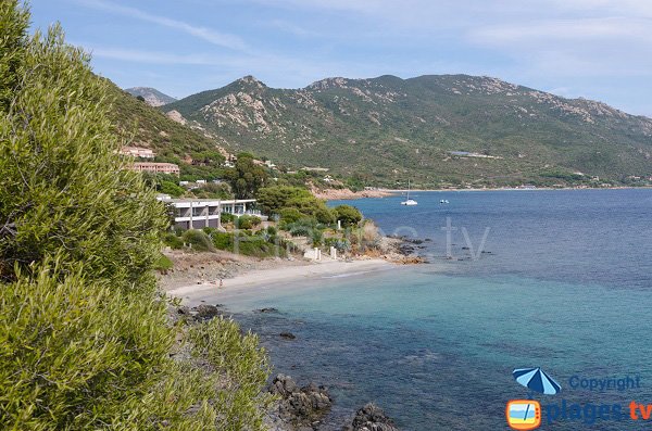 Foto della cala di Frati a Ajaccio - Corsica