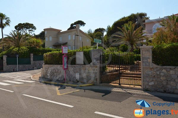  Landmark of Beach of Gardiole - Cap d'Antibes