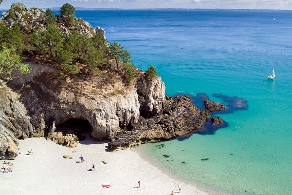 Creek of ile Vierge in Crozon