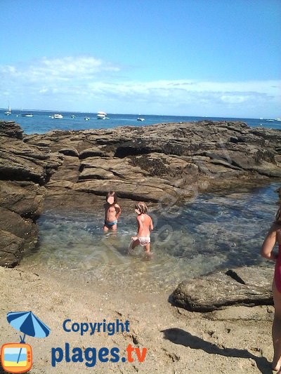 Piscine naturelle sur l'ile de Groix