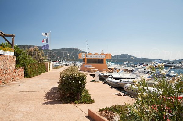 Port of the Marina di Fiori in Porto-Vecchio