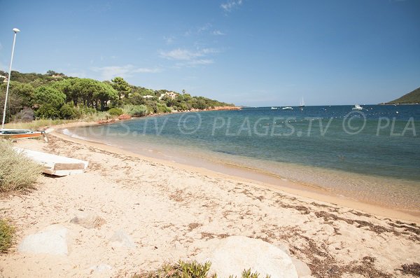 Photo of the Marina di Fiori creek in Porto Vecchio in Corsica