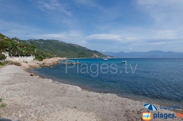 Photo de la crique de Moorea à Ajaccio