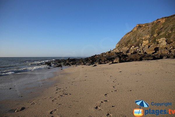 Crique des Ningles côté Le Portel