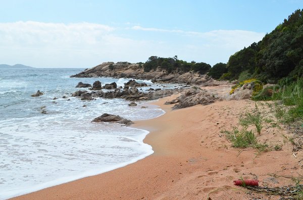 Photo of Oblades cove in Isolella - Pietrosella - Corsica