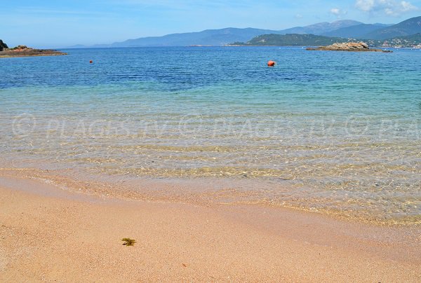 Gulf of Liscia from Orcino beach - Corsica