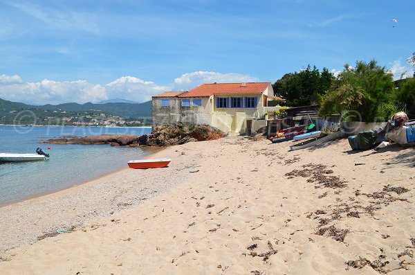 Foto della spiaggia d'Orcino in Corsica (Calcatoggio)