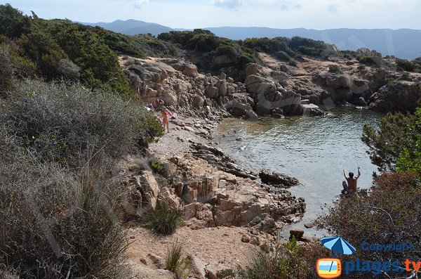 Foto della calette Isoletta Ovest - Corsica