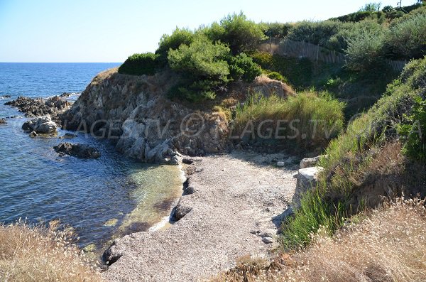 Seconde crique de Pampelonne dans le Var