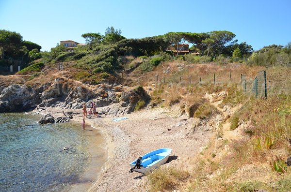 Foto von der Bucht von Pampelonne in Ramatuelle