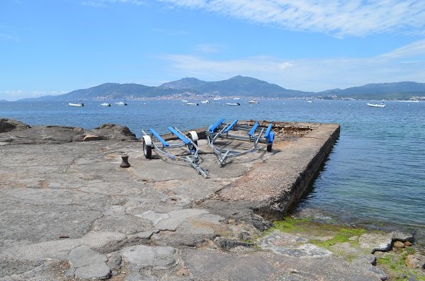 Water slipway in Porticcio