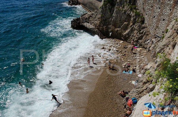 Spiaggia dei Pecheurs a Monaco