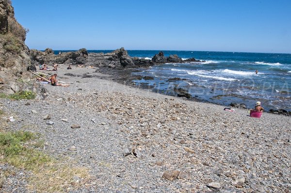 Cove next to cap of Peyrefite in Cerbère