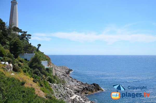 Crique naturiste à St Jean Cap Ferrat