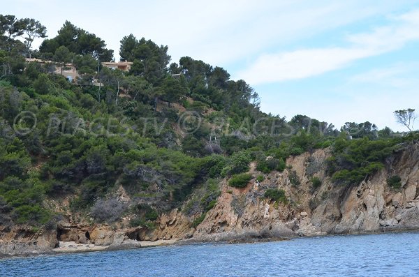 Crique du Pinet à Bormes les Mimosas