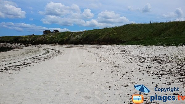 Dunes de la plage de Pors ar Goret à Lampaul-Plouarzel