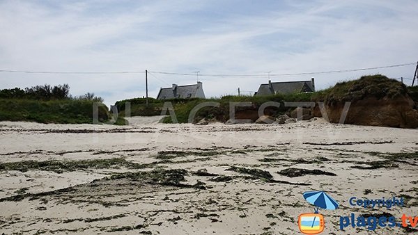 Accès à la plage de Pors ar Goret à Lampaul-Plouarzel