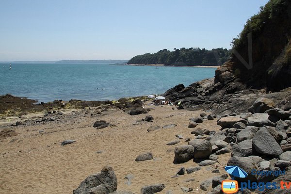 Photo de la crique à côté du parc de Port es Leu