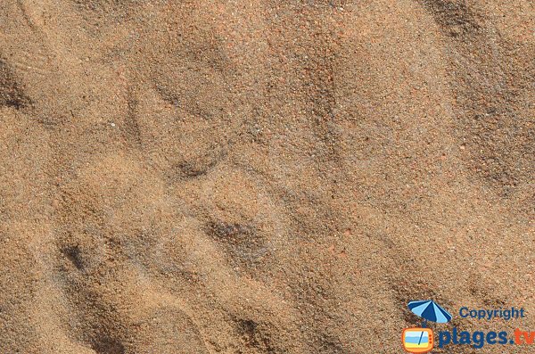 Sable sur la plage de Dentis