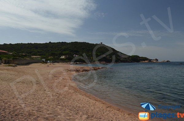 Foto della cala di Poufy a Isolella - Corsica