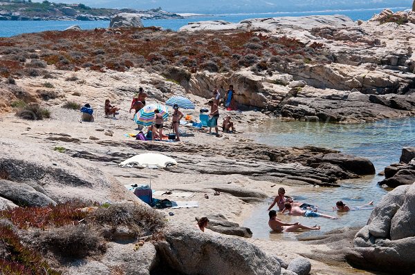 Quiet cove at Lumio near Calvi