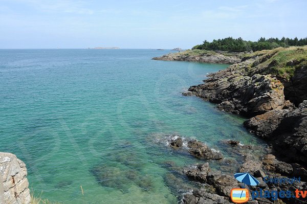 Creek of Roche Pelée in Dinard