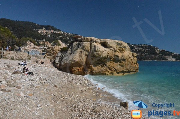 Small cove in Roquebrune Cap Martin