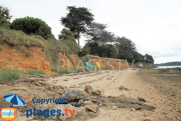 Crique à proximité de la pointe du Bill - Séné