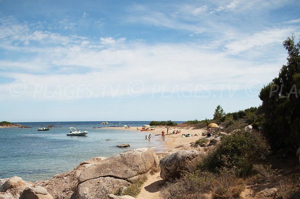 Photo de la crique de St Cyprien à proximité de Porto Vecchio - Corse