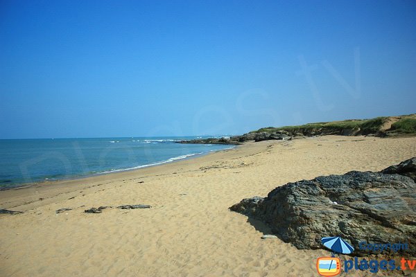 Crique secrète à Brétignolles sur Mer