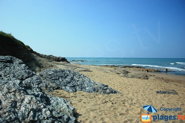 Rocks on Sauzaie cove - Brétignolles-sur-Mer 