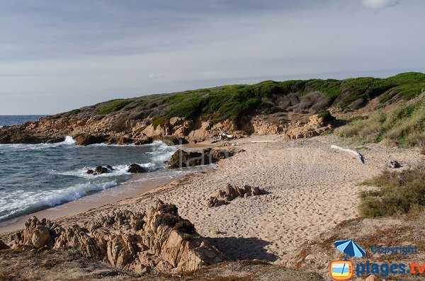 Photo de la crique de Sevani à Ajaccio - Capo di Feno