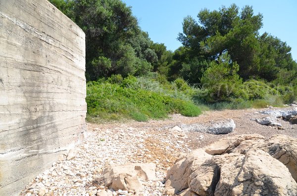 Bunker au niveau de la pointe de Saint Féréol